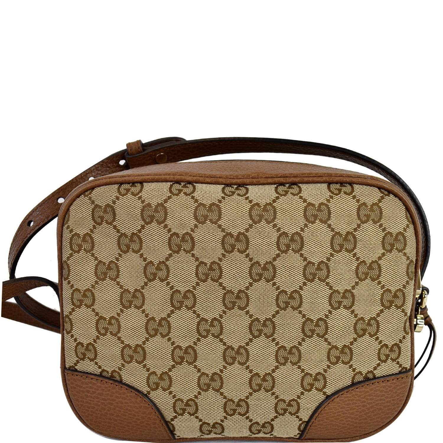 Gucci Beige/Brown GG Canvas and Leather Medium Flaptop Backpack For Sale at  1stDibs