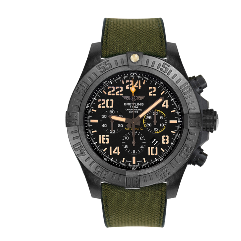 Breitling Avenger Hurricane Military Limited Edition XB1210A BF46 283S New