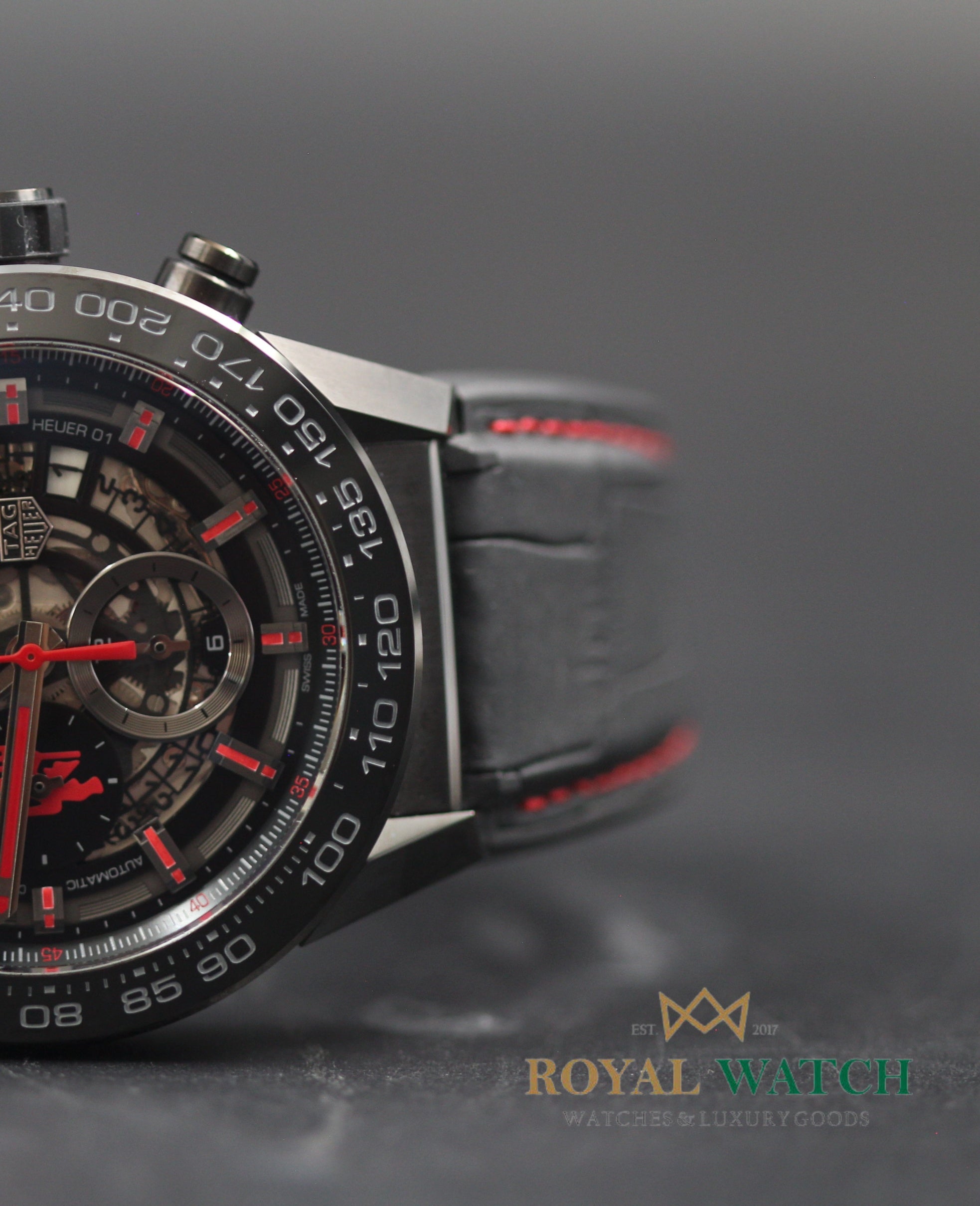 Tag Heuer Carrera Heuer 01 Man Utd - CAR2A1J.FC6400 (Pre-Owned)