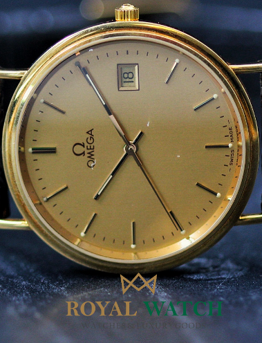 Omega 18ct Gold De Ville Jubilee - 7910.11.01 (Pre-Owned)