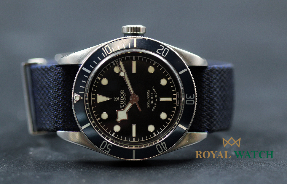 Tudor Heritage Black Bay 41 Blue on Strap - 79220B (Pre-Owned)