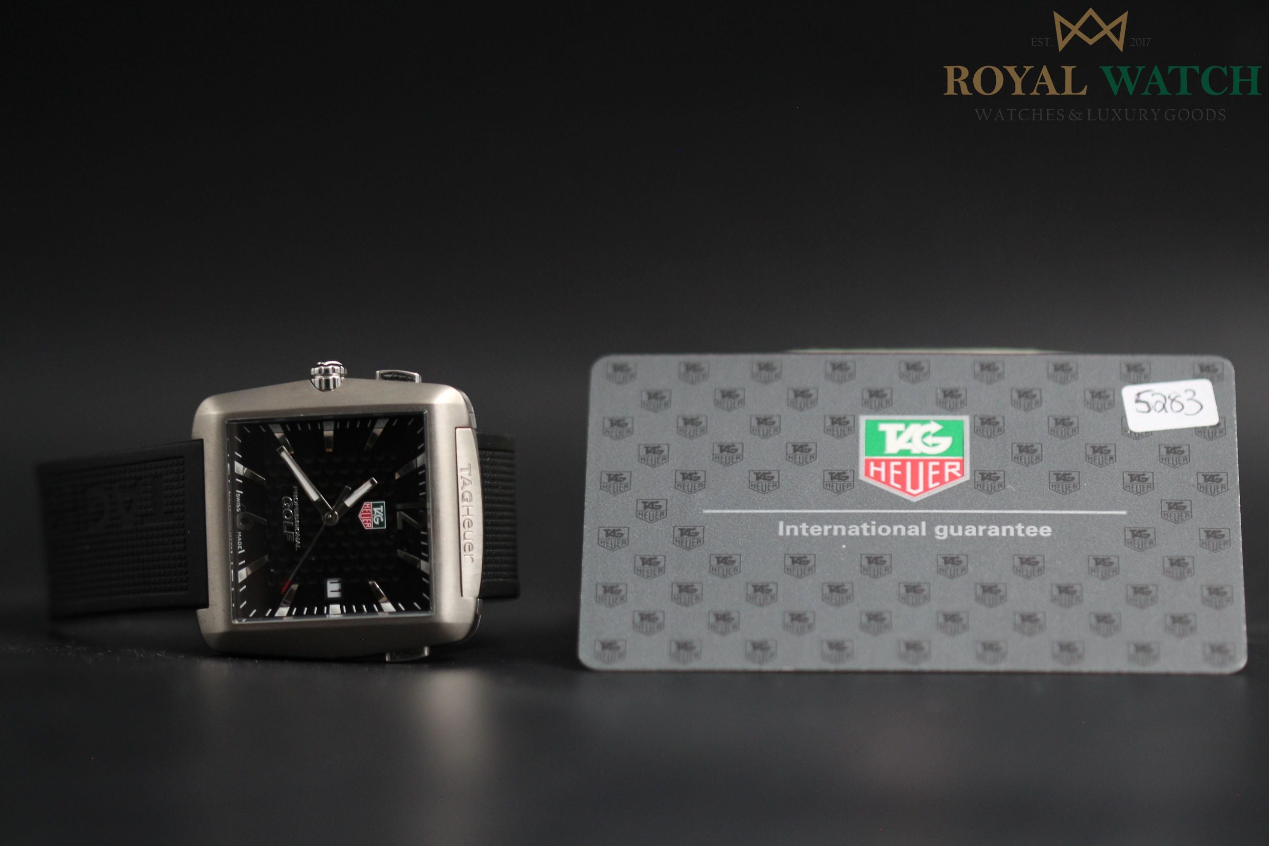 Tag Heuer Tiger Woods Golf Edition - WAE1111.FT6004 (Pre-Owned)