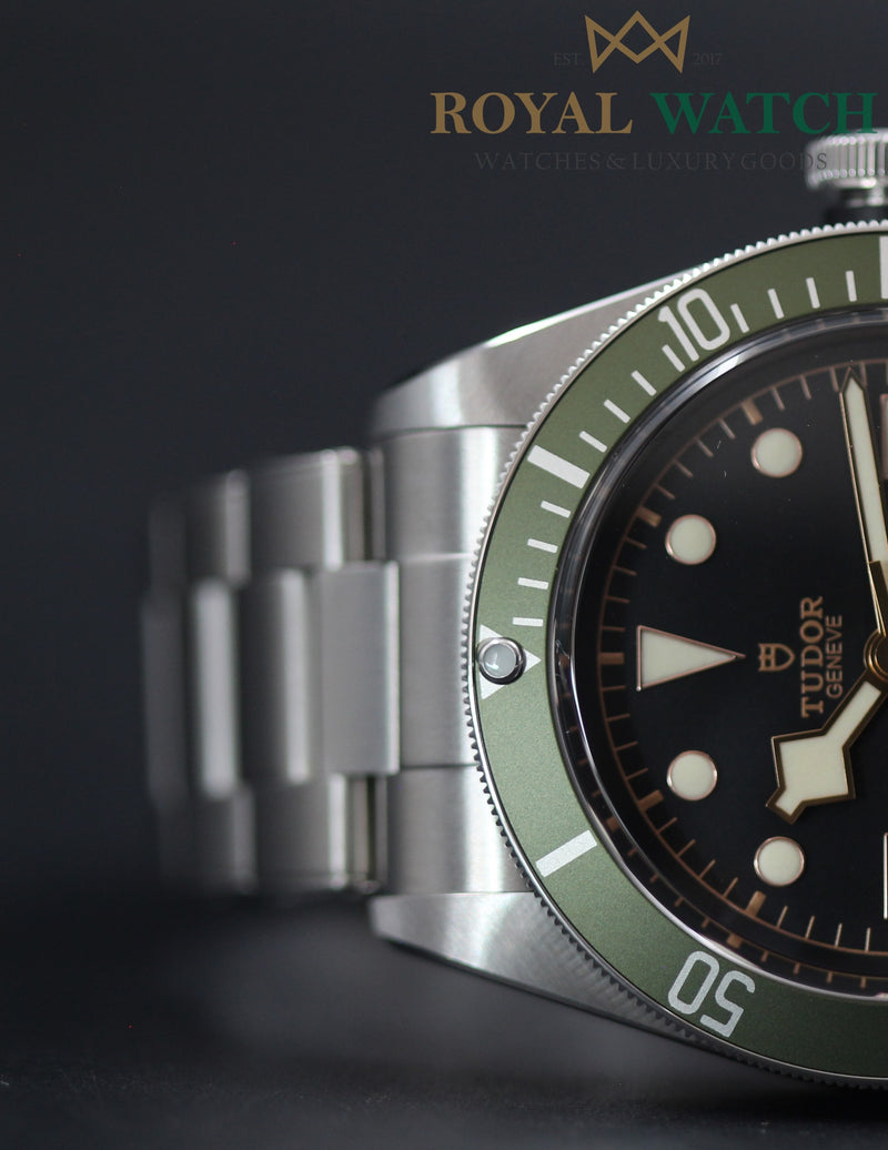 Tudor black bay green harrods outlet edition