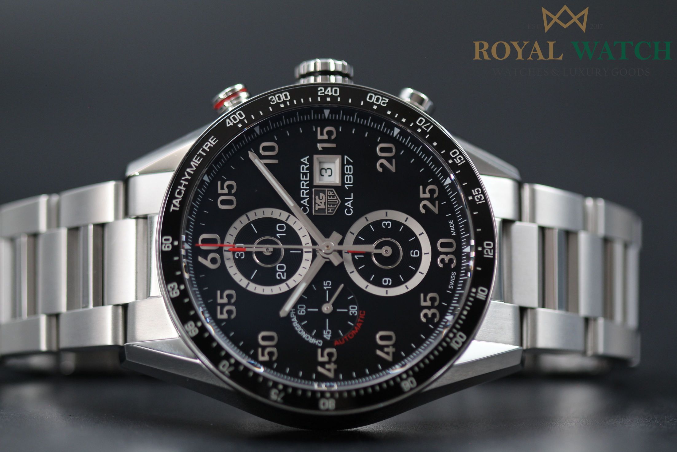 Tag Heuer Carrera Calibre 1887 Chronograph - CAR2A10.BA0799 (Pre-Owned)