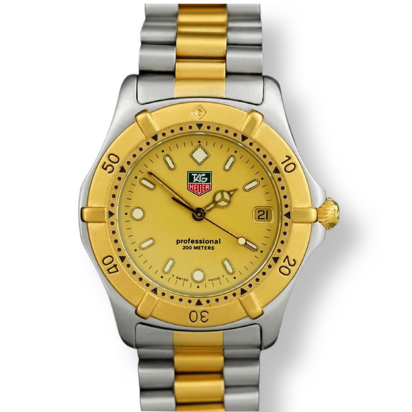 Tag heuer two online tone watch