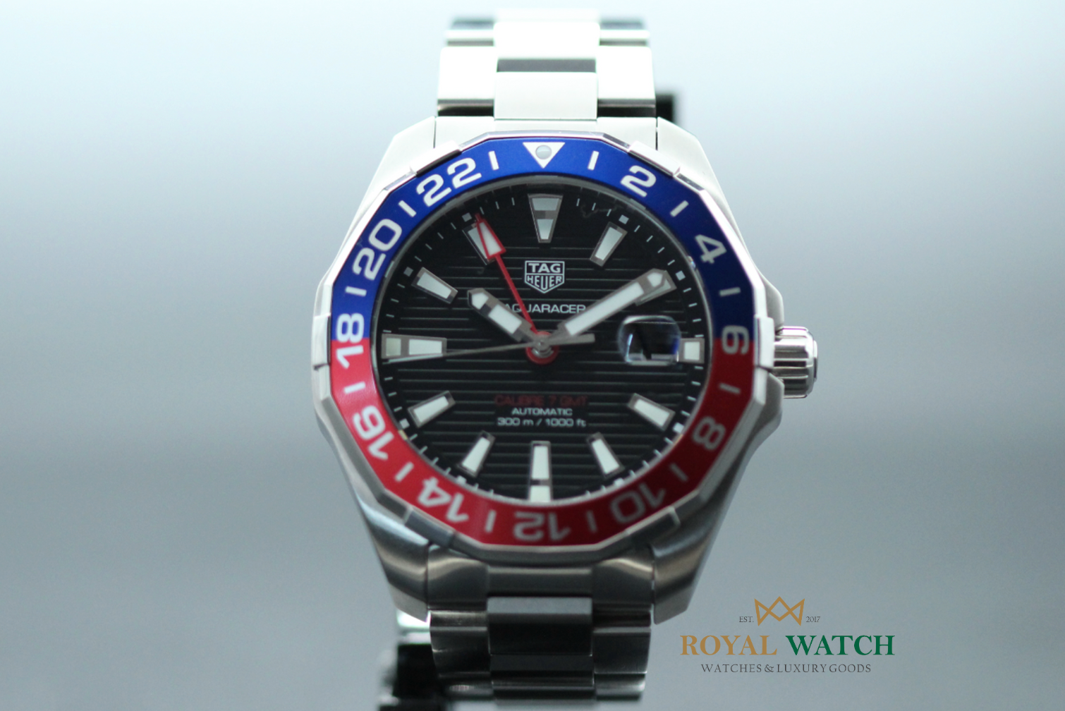 Tag Heuer Aquaracer Calibre 7 GMT (Pre-Owned)