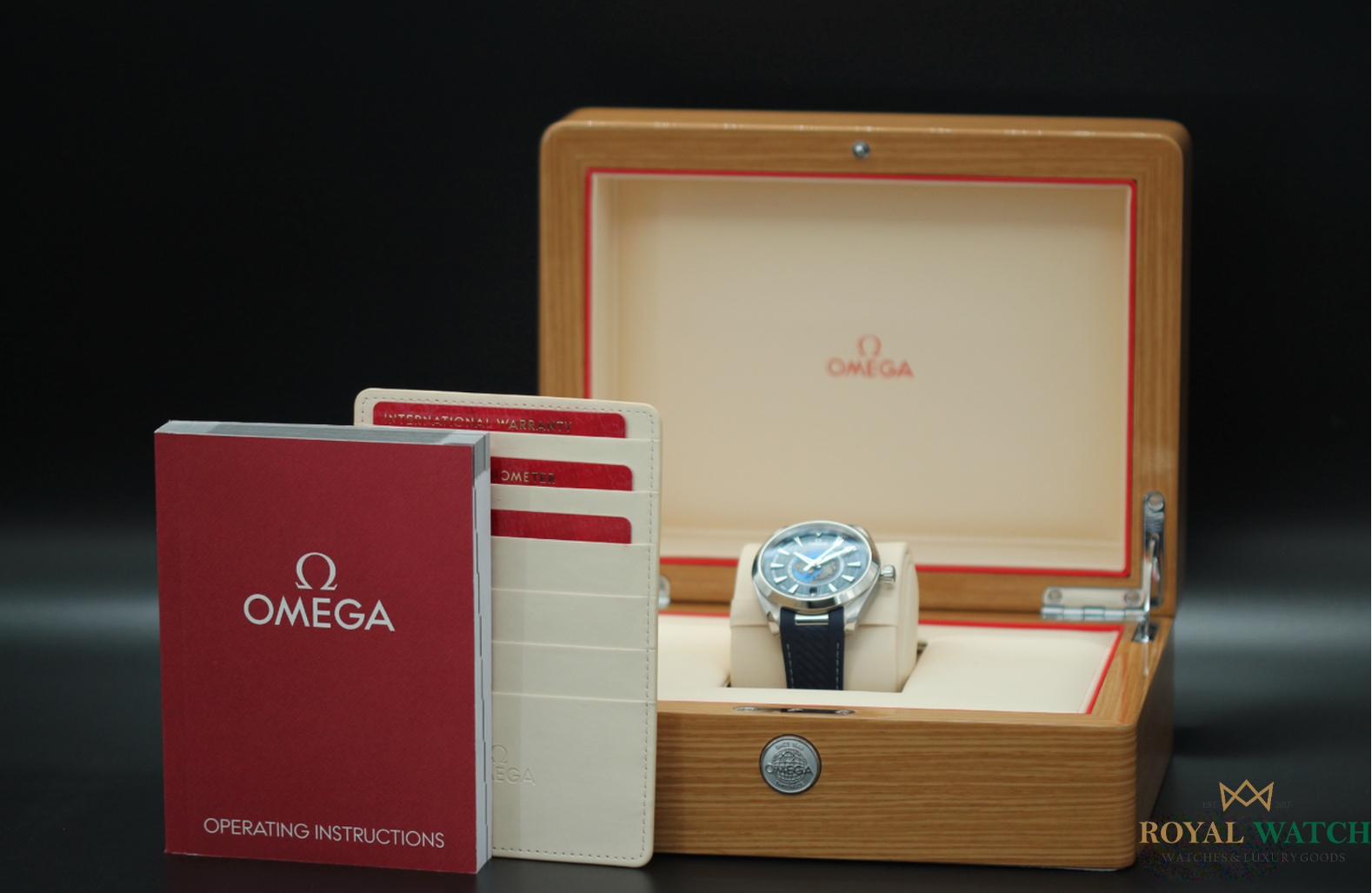 Omega Seamaster Aqua Terra GMT Worldtimer (Pre-Owned)