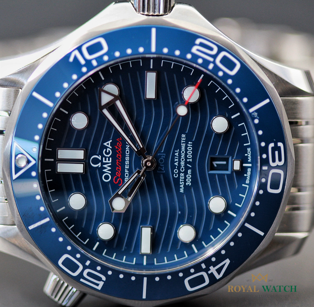 Omega Seamaster Diver 300M 42 mm SS Blue Dial (New)