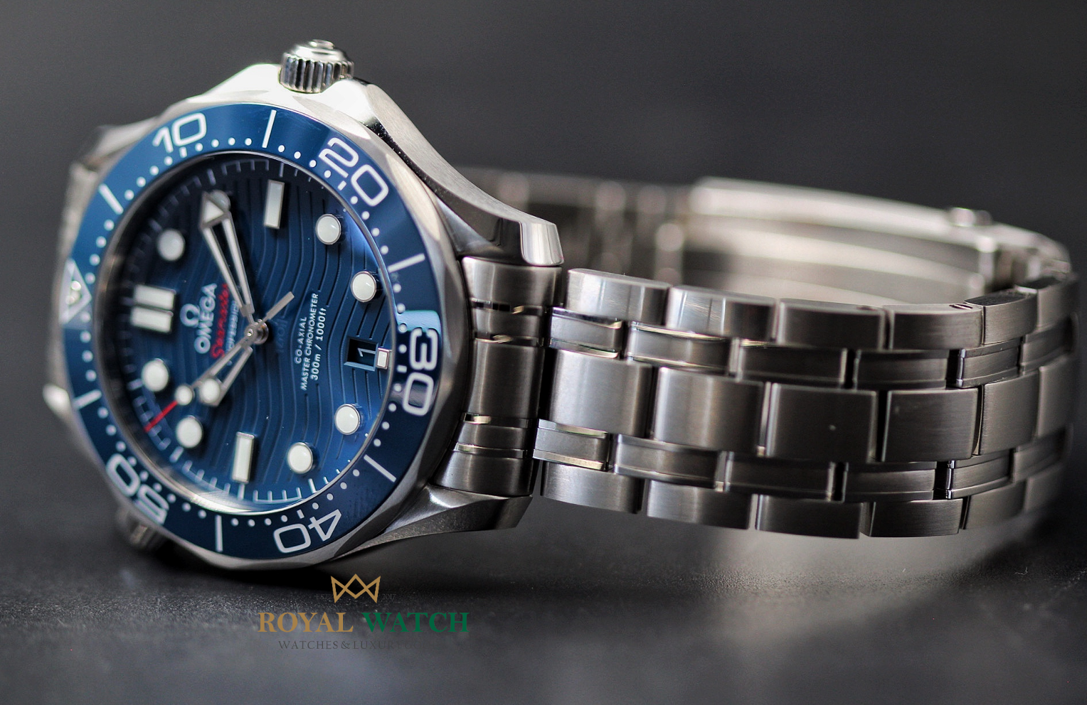 Omega Seamaster Diver 300M 42 mm SS Blue Dial New