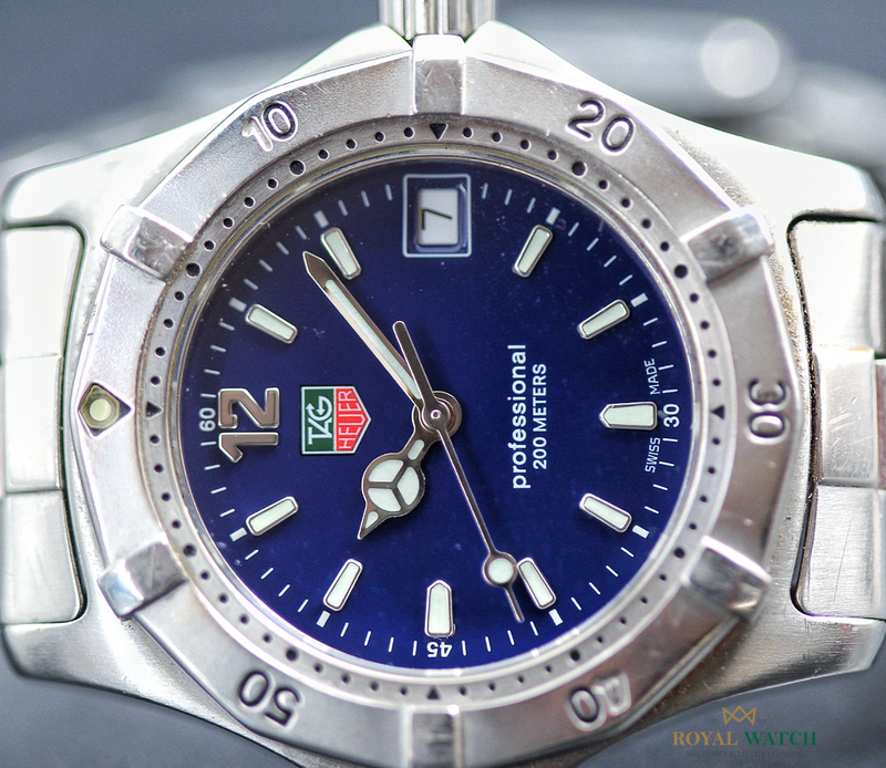 Tag heuer professional 200 meters clearance blue