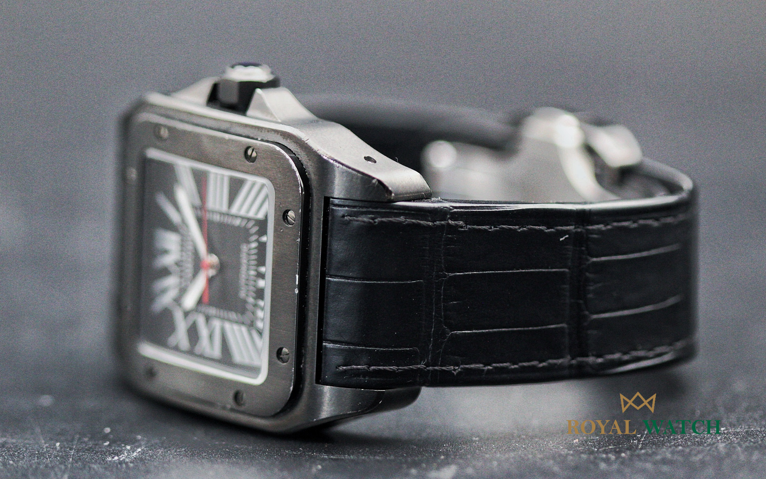 Cartier Santos 100 Carbon Large (Pre-Owned)