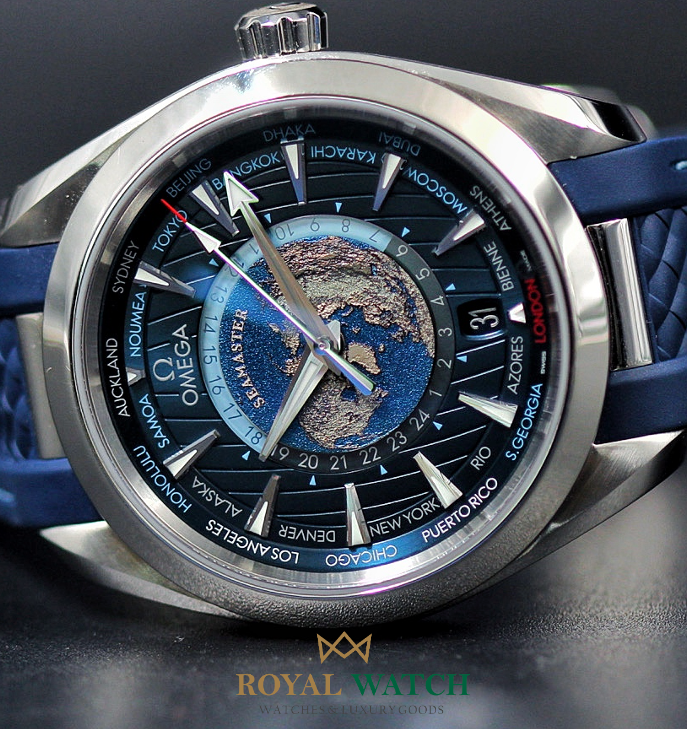 Omega Seamaster Aqua Terra GMT Worldtimer (Pre-Owned)