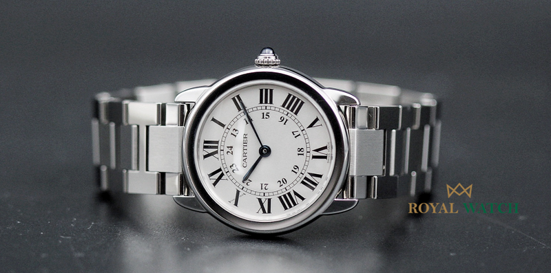 Cartier ronde hotsell solo pre owned