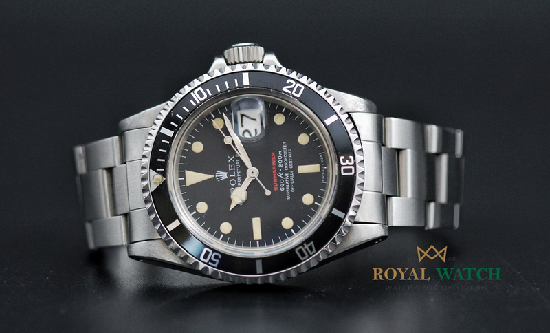 Rolex 1680 red 2024 submariner mark iv