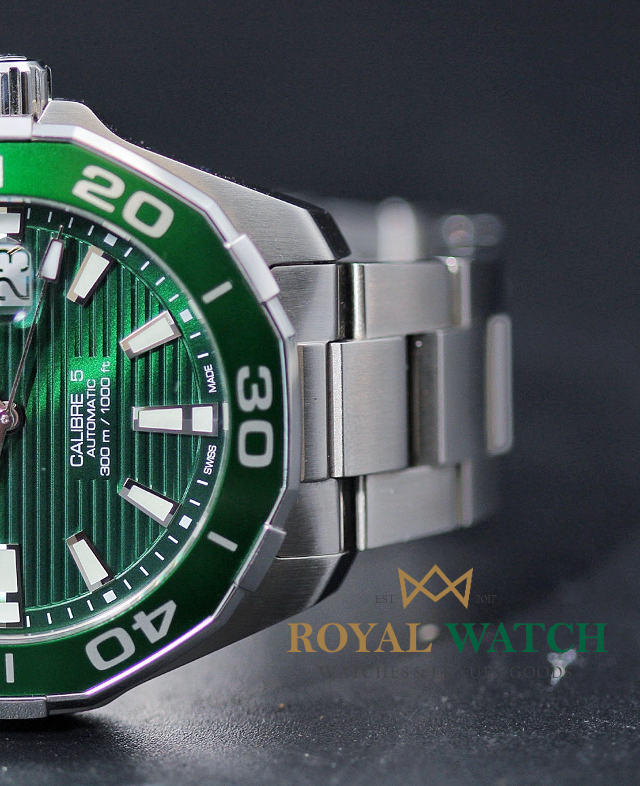 Tag Heuer Aquaracer Calibre 5 Green (New)