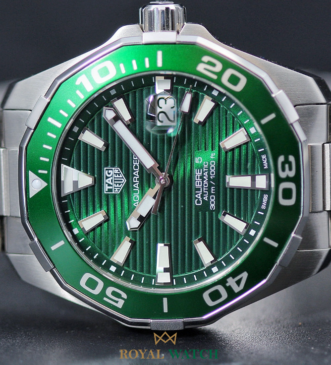 Tag Heuer Aquaracer Calibre 5 Green (New)