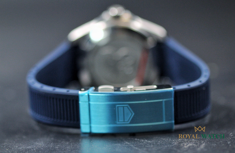 Tag heuer aquaracer blue rubber clearance strap