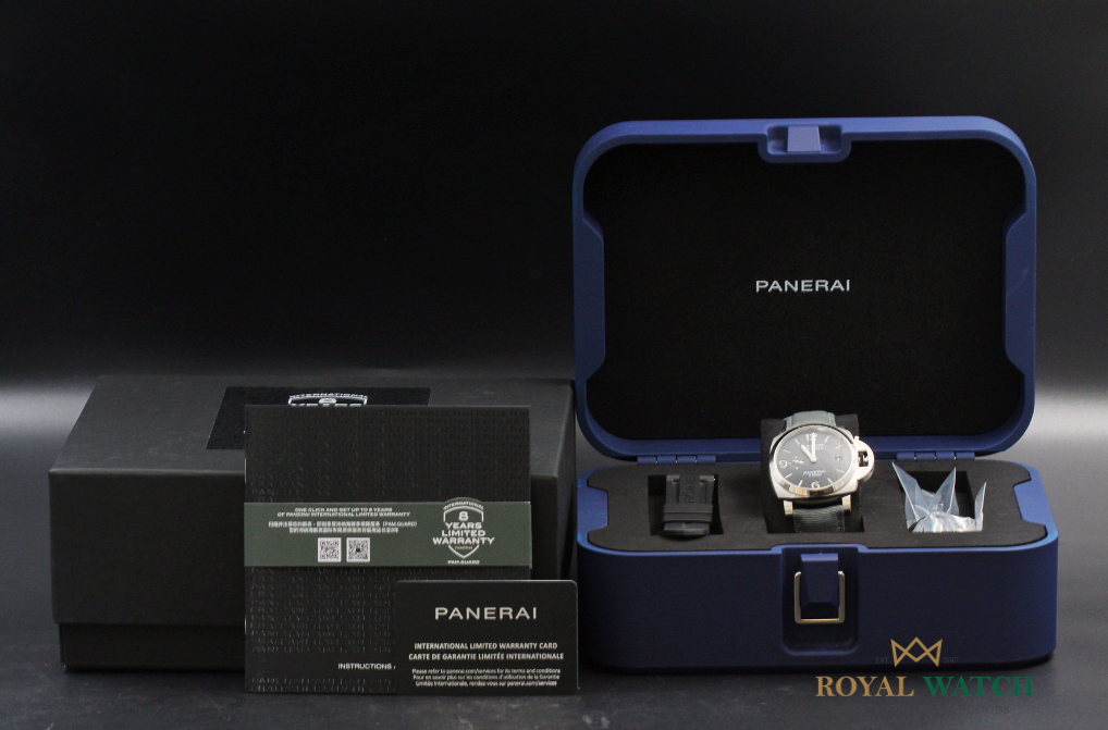 Panerai Luminor Marina eSteel™ Grigio Roccia 44mm  - PAM01358 (New)