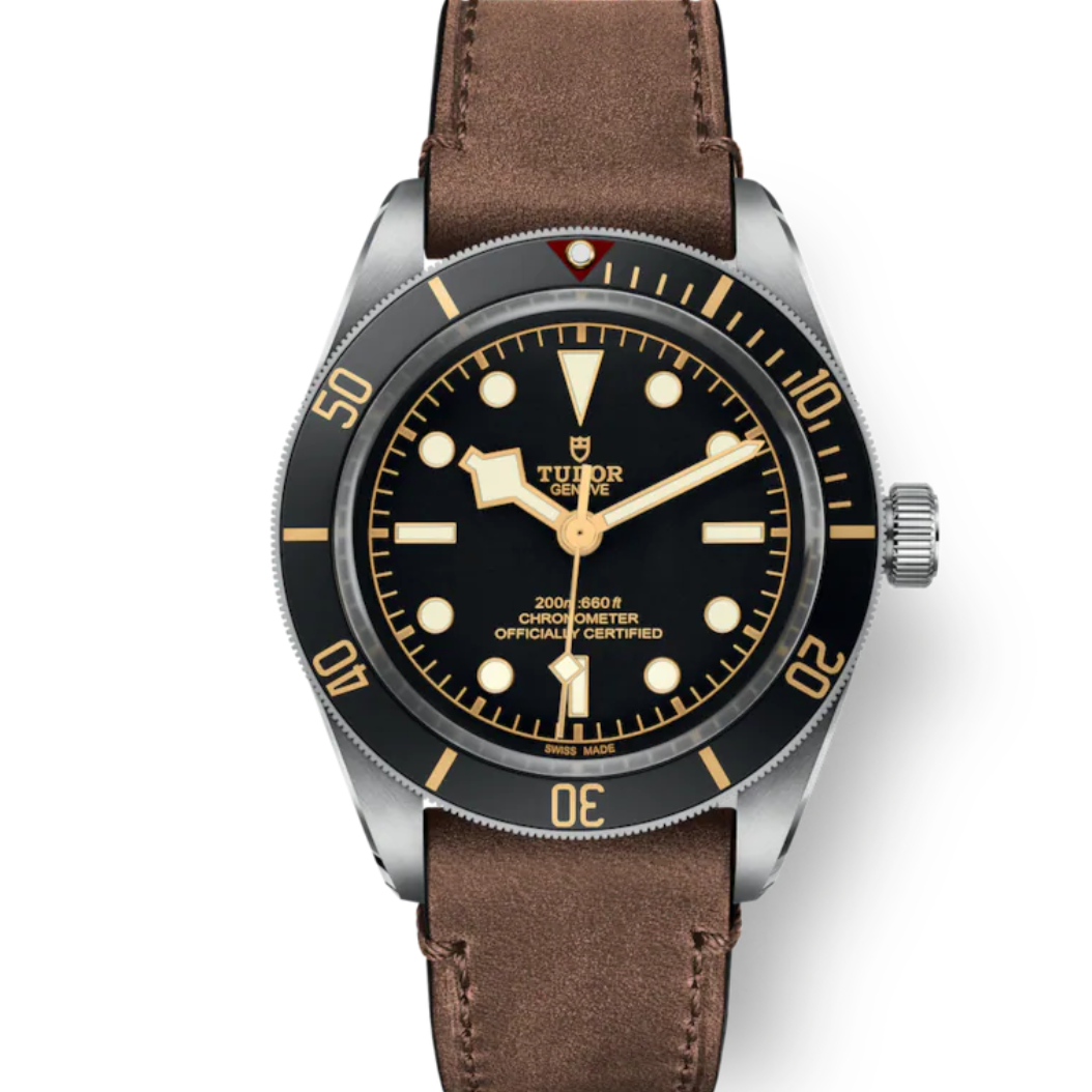 Tudor Black Bay 58 Black on Leather (Pre-Owned)