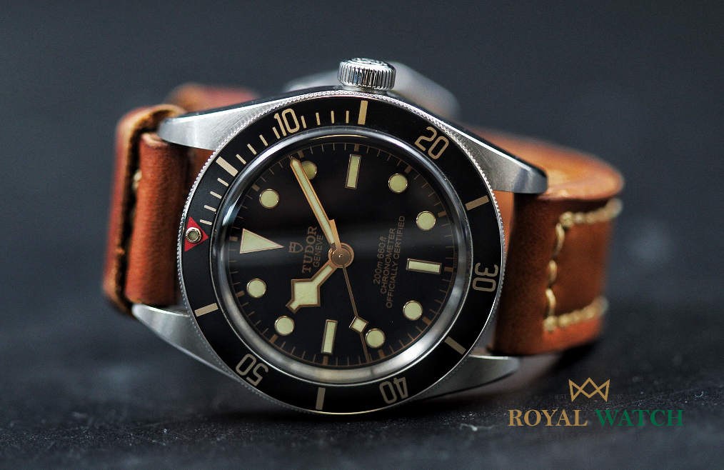 Tudor Black Bay 58 Black on Leather (Pre-Owned)